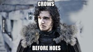 crows b4 hoes